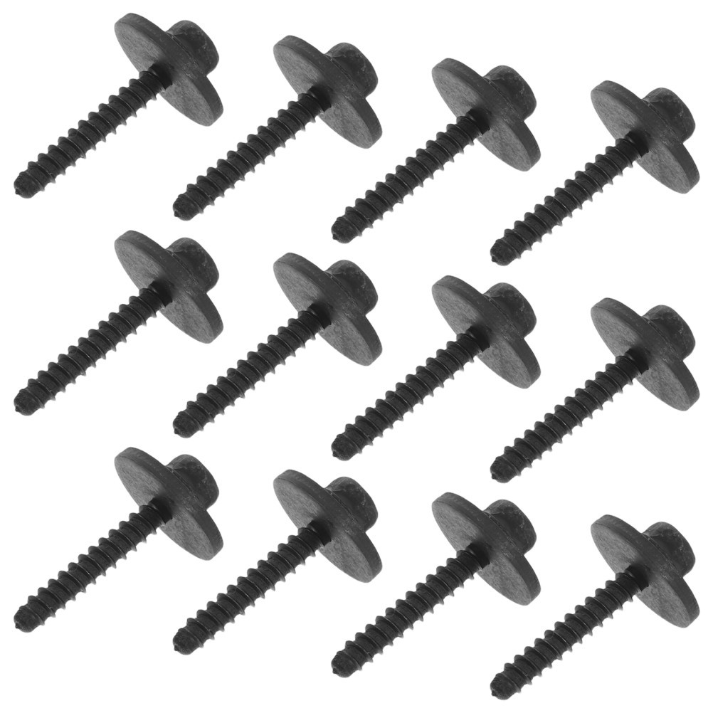 30 Pcs Stainless Steel License Plate Frame Screws Automotive Wheel