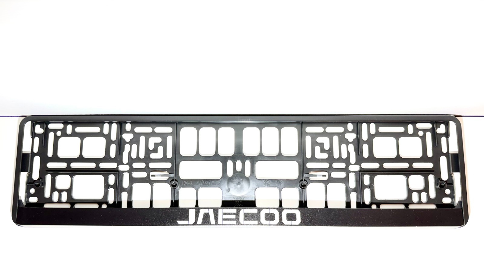 X2 JAECOO Marcos de matrícula de coche Soportes envolventes Impresión UV Auténtico Duradero- - Image 3