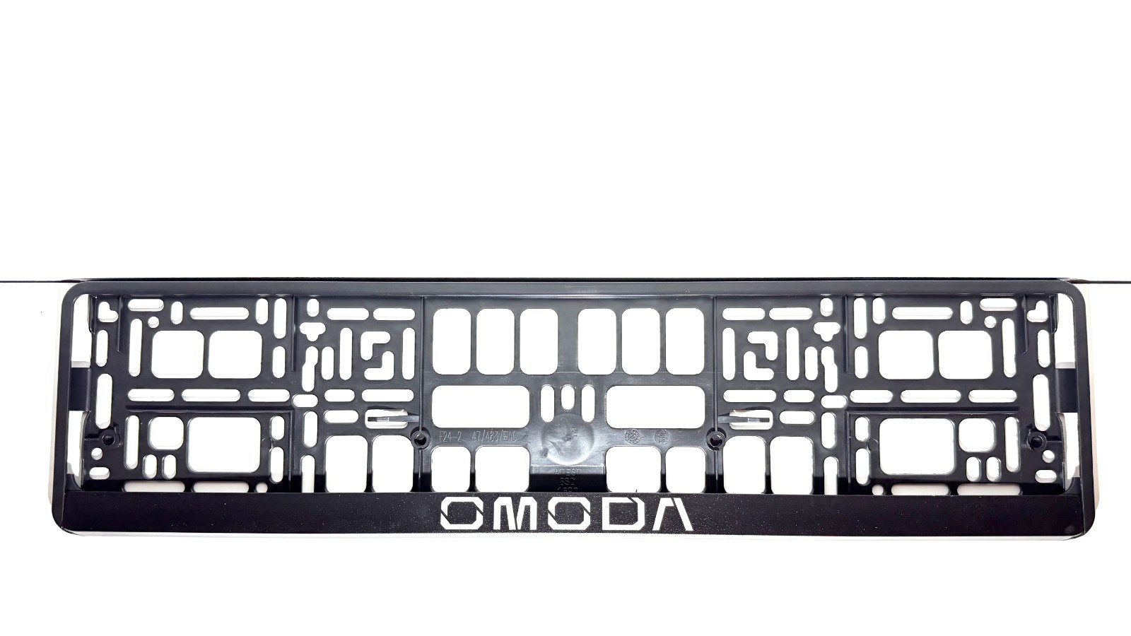 Auténticos marcos de matrícula de coche X2 OMODA soportes envolventes impresión UV- - Image 2