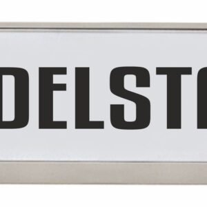 Design number plate frame stainless steel 1 piece
