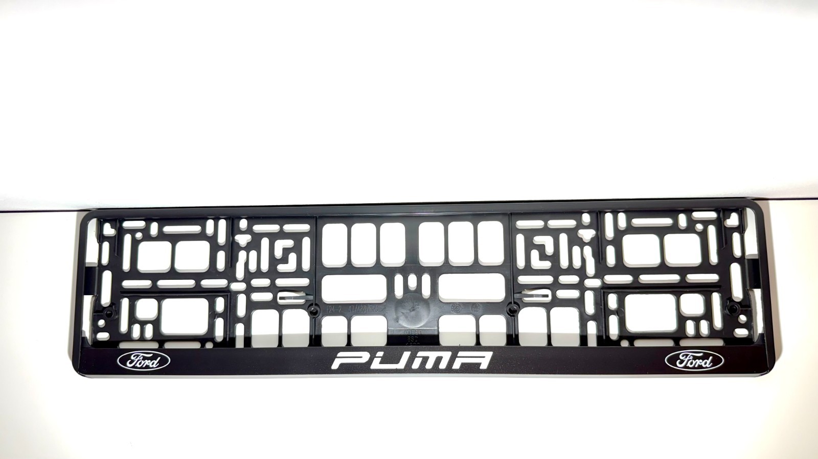X2 PUMA Ford Coche Número Placa Marcos Envolventes Soportes Impresión UV Auténtico- - Image 2