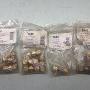 Reducer Union Compression Fittings Inline Captive Sleeve Automotive Hardware Lot