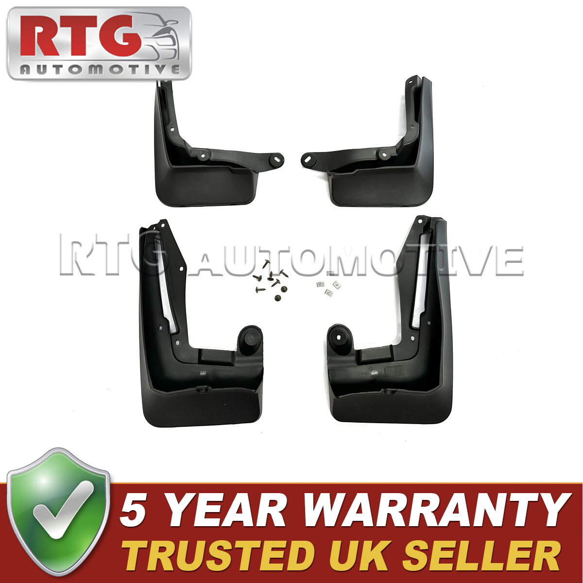 Juego de 4 aletas de barro a medida para BMW Serie 5 G30 G31 2017-2023 RTG-