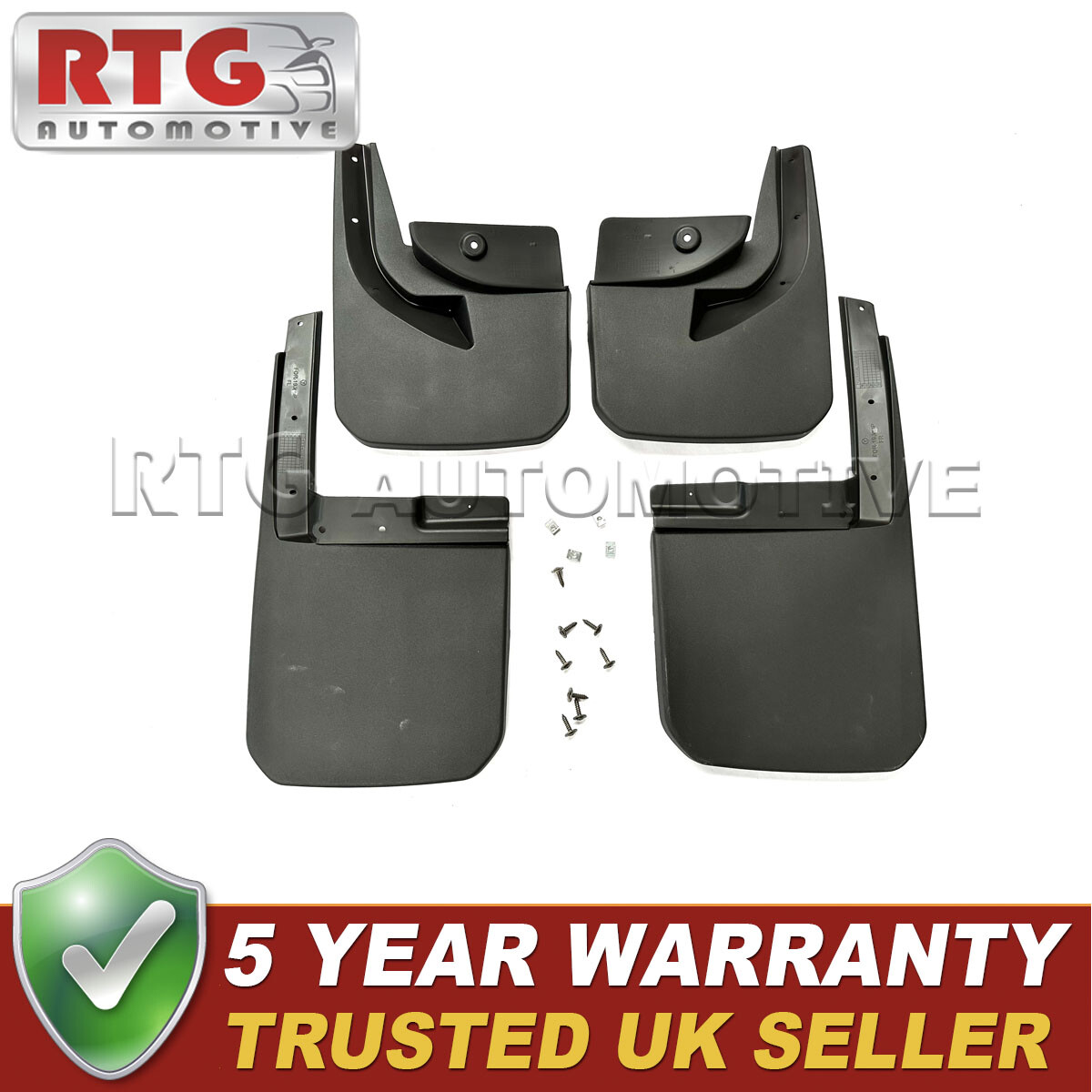 Juego de 4 aletas de barro a medida para Jeep Wrangler 2019-2023 RTG-