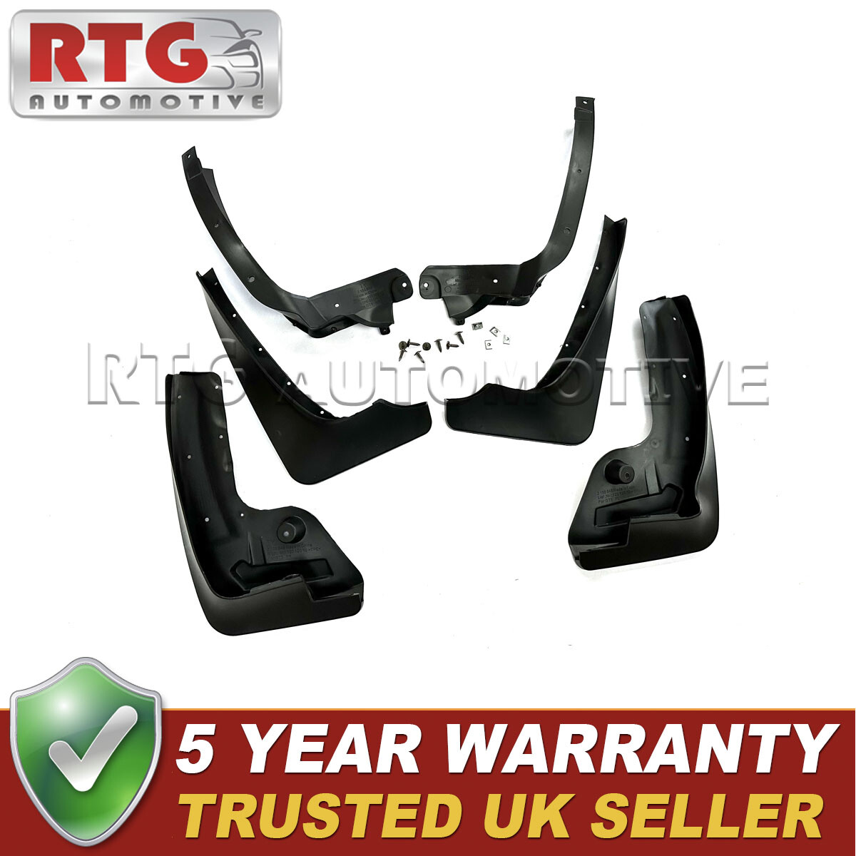Juego de 4 aletas de barro a medida para BMW Serie 5 F07 GT 2010-2019 RTG- - Image 2