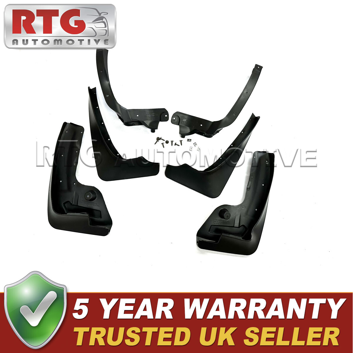 Juego de 4 aletas de barro a medida para BMW Serie 5 F07 GT 2010-2019 RTG- - Image 3