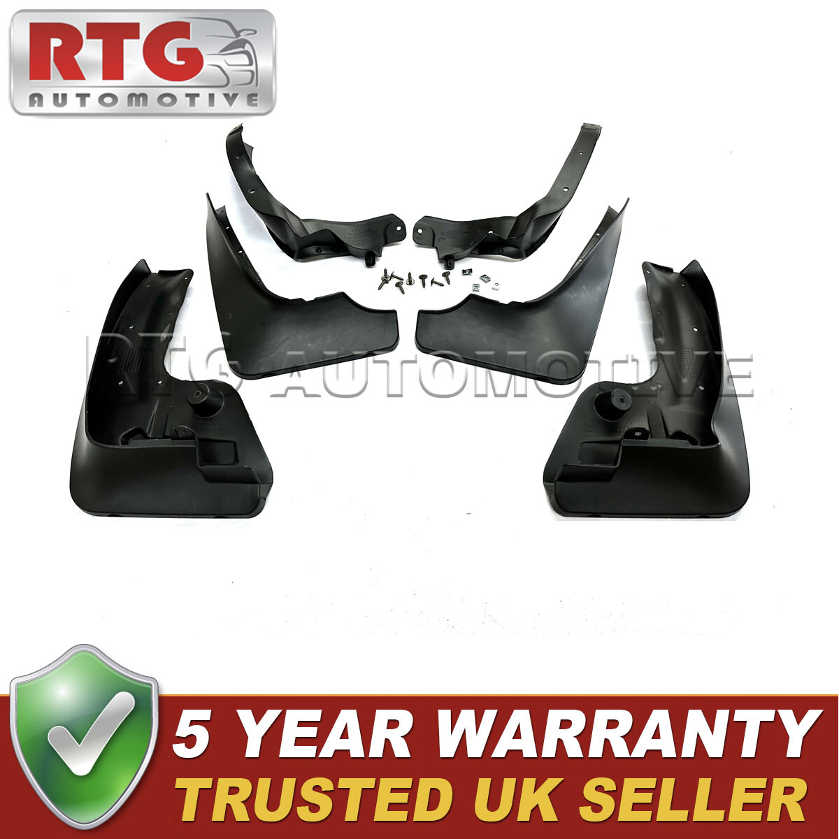 Juego de 4 aletas de barro a medida para BMW Serie 5 F07 GT 2010-2019 RTG- - Image 4