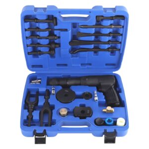 Professional Grade Air Hammer Set 2100BPM Automotive Repair Tool Kit with Case