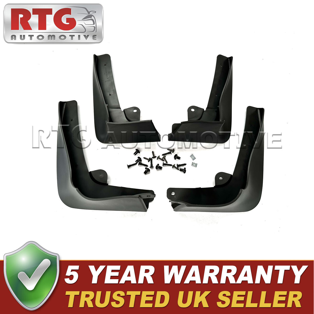 Juego de 4 aletas de barro a medida para Tesla Model X 2016-2019 RTG-