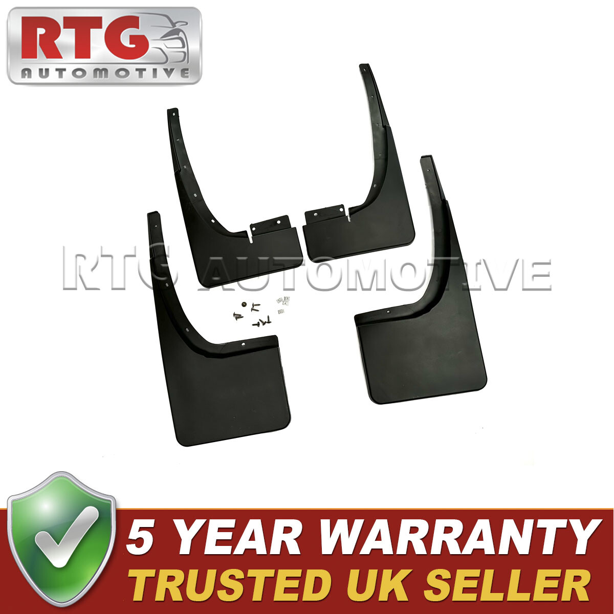 Juego de 4 aletas de barro a medida para Ford Ranger 2012-2023 RTG- - Image 2