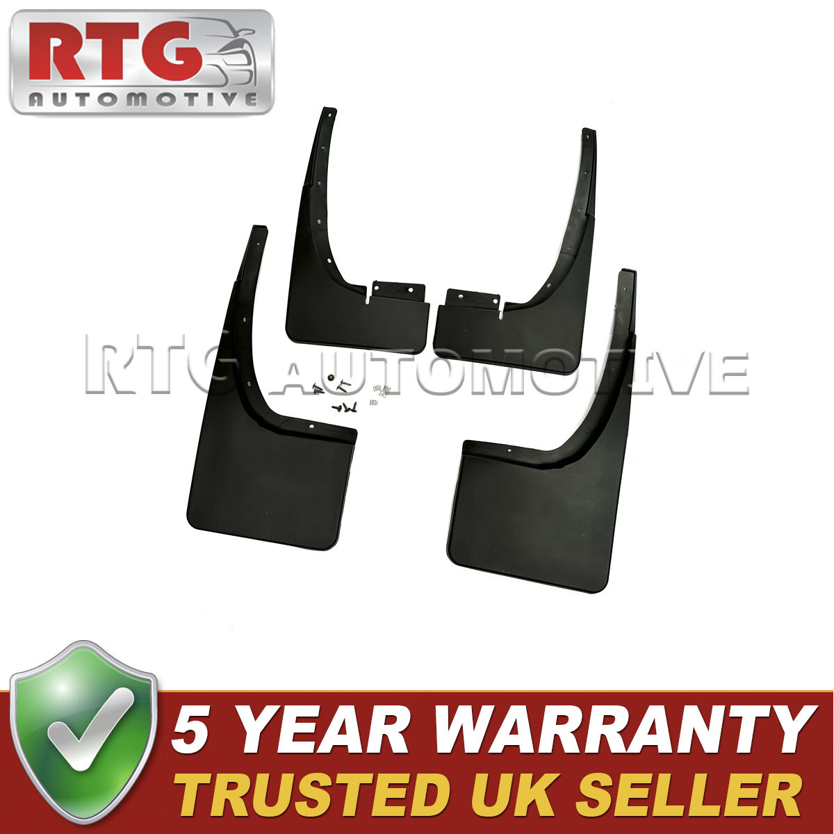 Juego de 4 aletas de barro a medida para Ford Ranger 2012-2023 RTG- - Image 3
