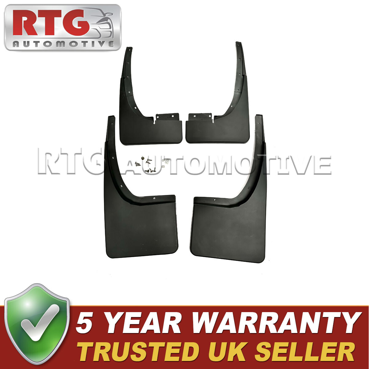 Juego de 4 aletas de barro a medida para Ford Ranger 2012-2023 RTG- - Image 4