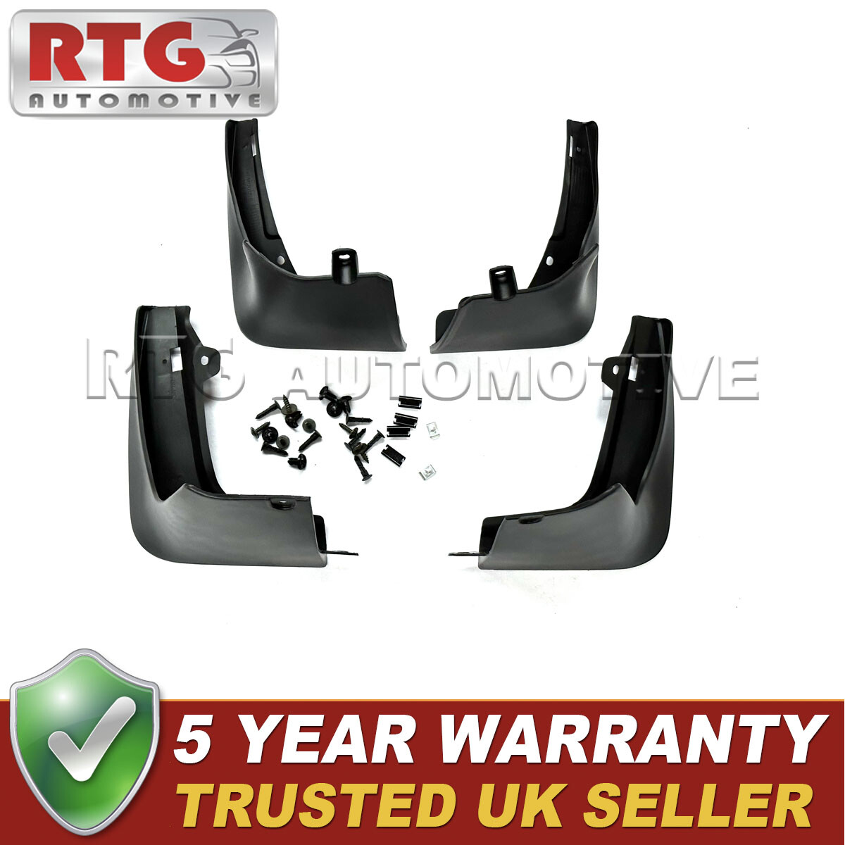 Juego de 4 aletas de barro a medida para Tesla Model S 2014-2020 RTG-