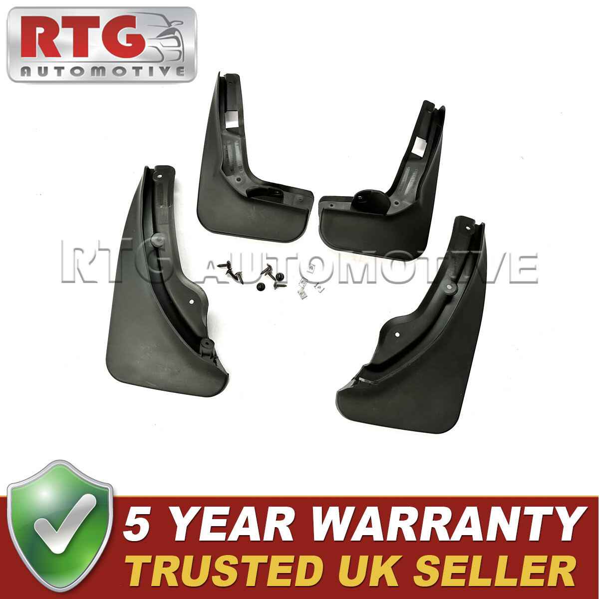 Juego de 4 aletas de barro a medida para Mercedes Benz Clase C W204 2007-2011 RTG- - Image 3