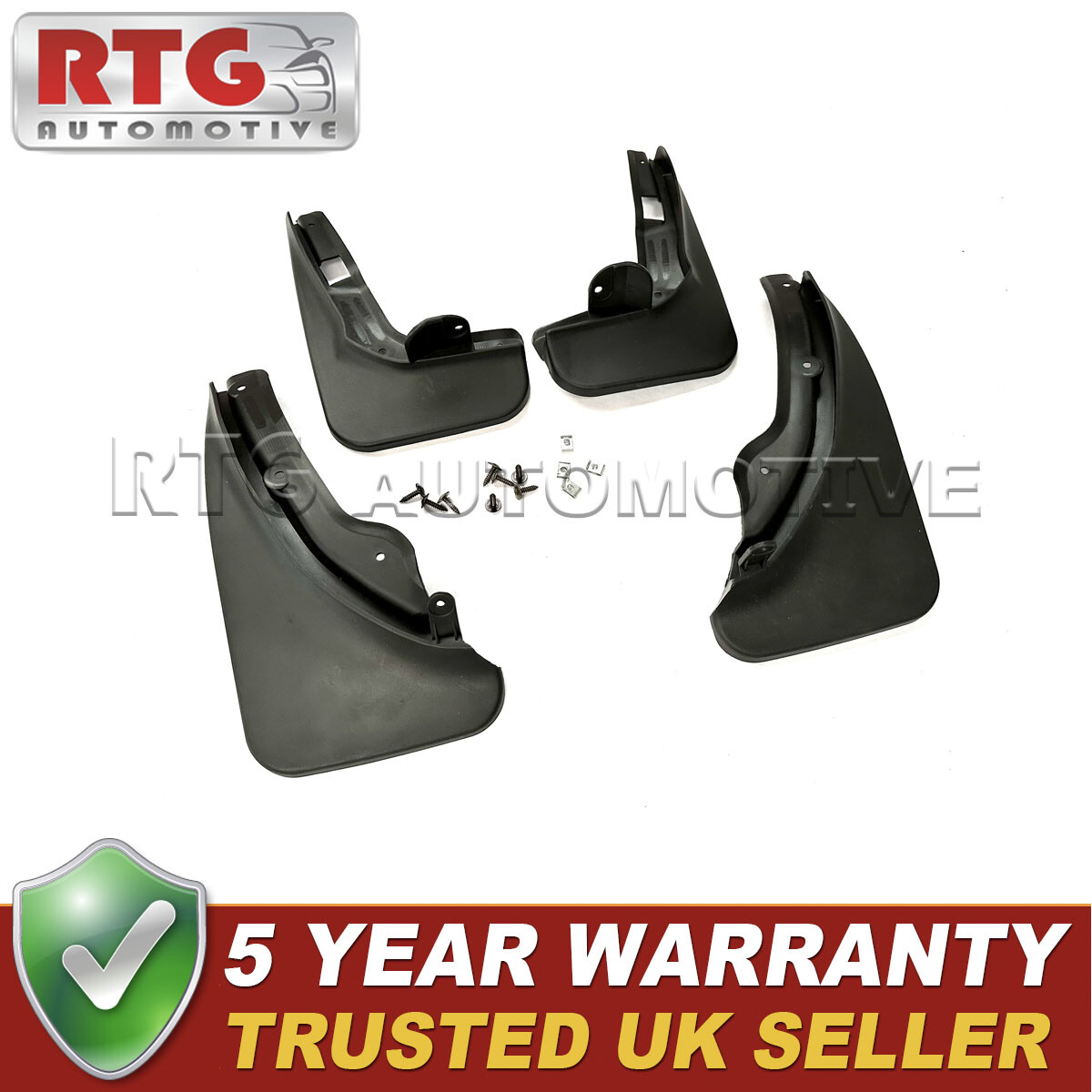 Juego de 4 aletas de barro a medida para Mercedes Benz Clase C W204 2007-2011 RTG- - Image 4