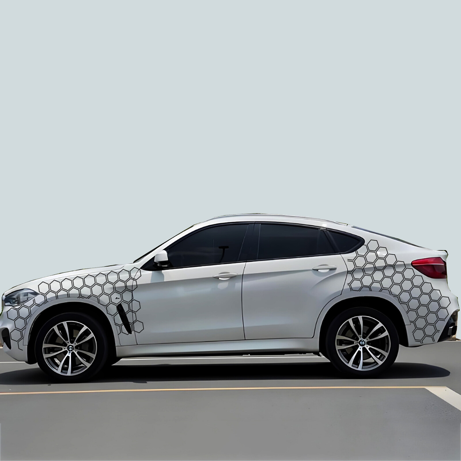Pegatinas universales automotrices con gráficos de PVC para automóviles 2 piezas- - Image 2