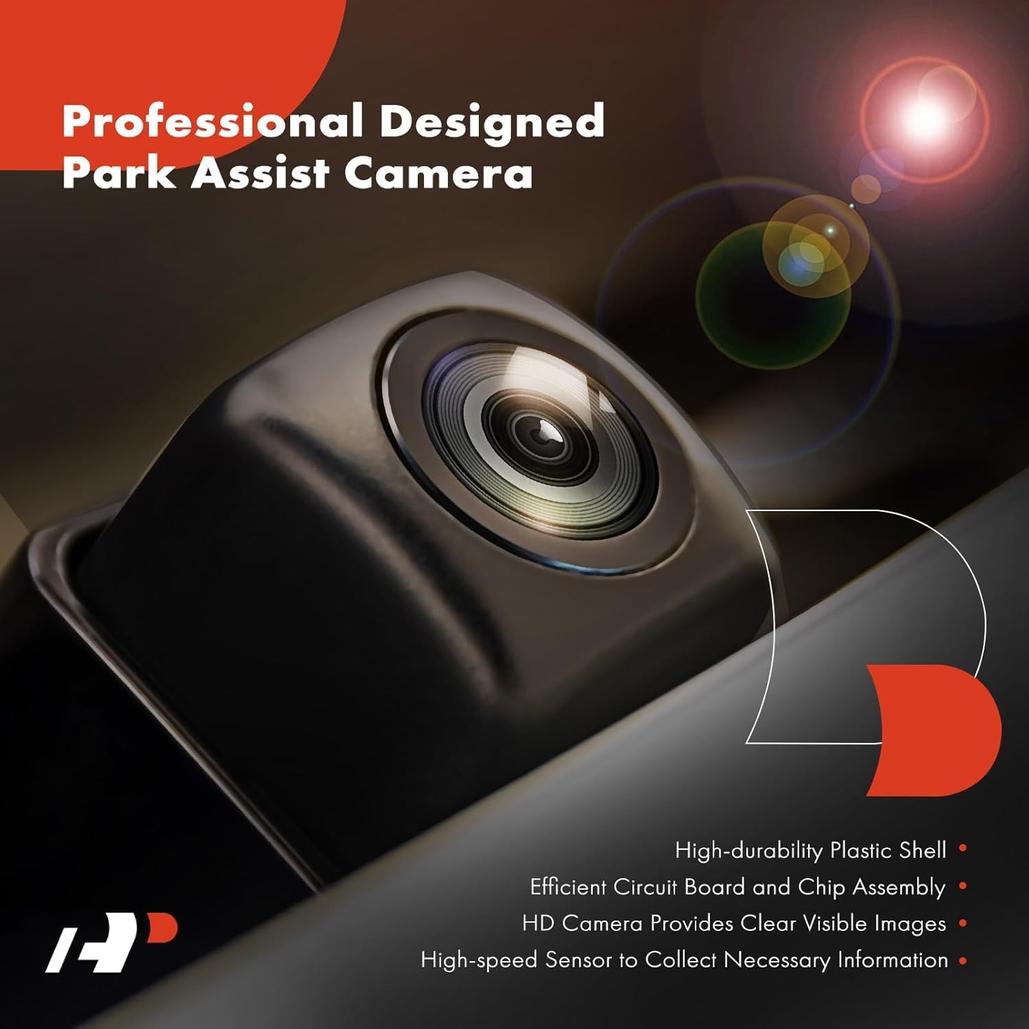 A-Premium Park Assist Camera Rear View Backup Reverse Camera - Image 3