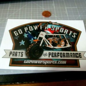 GPS BRILLANTES Pegatinas/Calcomanía Automotriz ORIGINAL STOCK ANTIGUO-