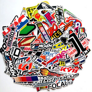 Patrocinador Automotriz JDM Paquete de 100 Calcomanías Pegatinas V1 Carreras de Automóviles Turbo Drift Lote-