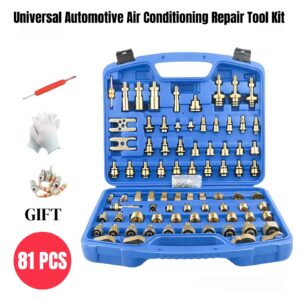Universal Automotive Air Conditioning Detector Leak Detection Repair Tool Kit