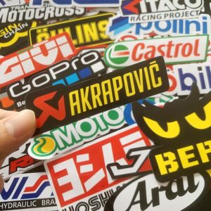 Patrocinador Automotriz JDM Paquete de 40 Calcomanías Pegatinas V1 Carreras de Automóviles Turbo Drift Lote-