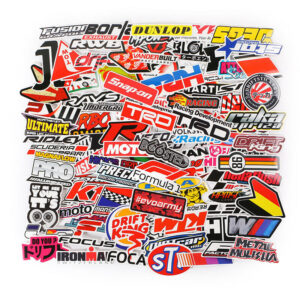 Patrocinador Automotriz JDM Paquete de 100 Calcomanías Pegatinas V1 Carreras de Automóviles Turbo Drift Lote-