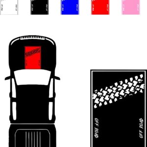 H30 Automotriz Vinilo Capucha Gráfica Calcomanía 20" x 30"-