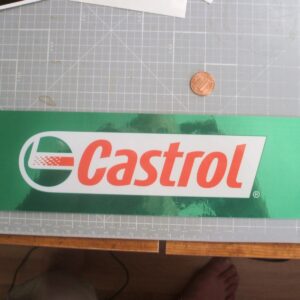 Calcomanía adhesiva SHINY OLD CAS automotriz ORIGINAL stock antiguo RENDIMIENTO-