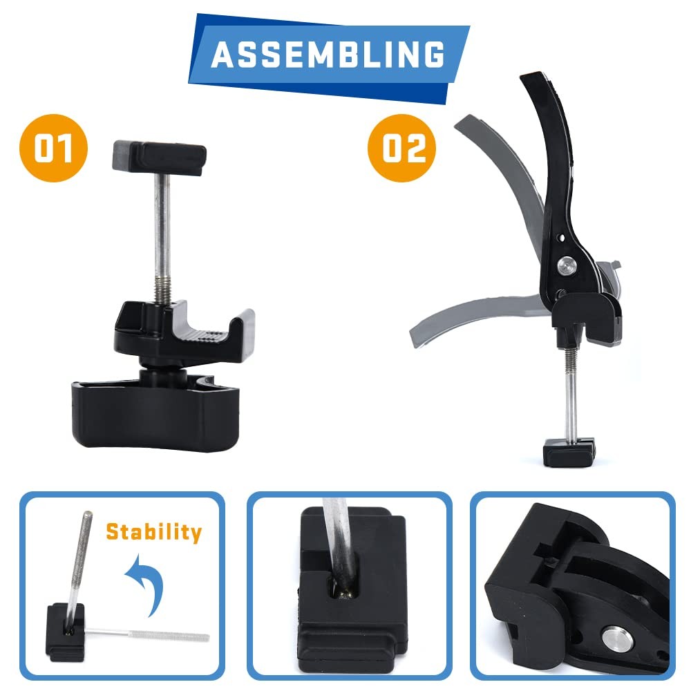 Accesorio de instalación de repuesto de cubierta Tonneau para tonelada rígida triple pliegue...- - Image 3
