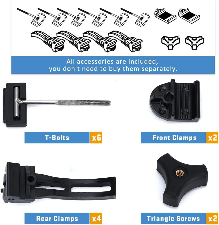 Tonneau Cover Replacement Hardware Kit for Secure Hard Tri-fold Installation - Image 4