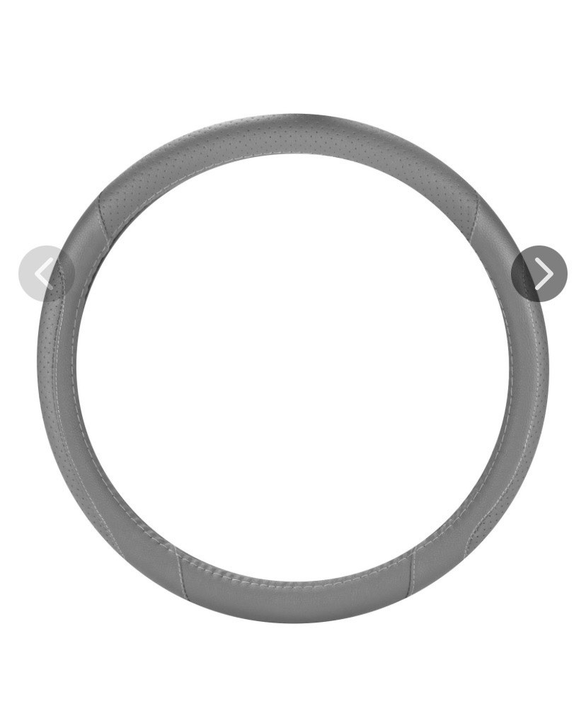 Cubierta antimicrobiana del volante del coche Pilot Automotive Silverstone - MIC-001-