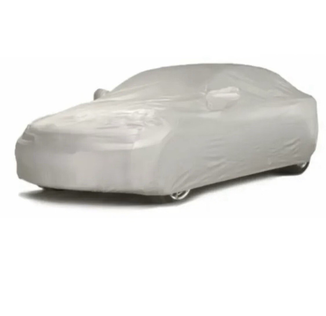 Cubierta de coche MercedesBenz Clase C 2002-07 CustomFit exterior plateada Intro-Guard-