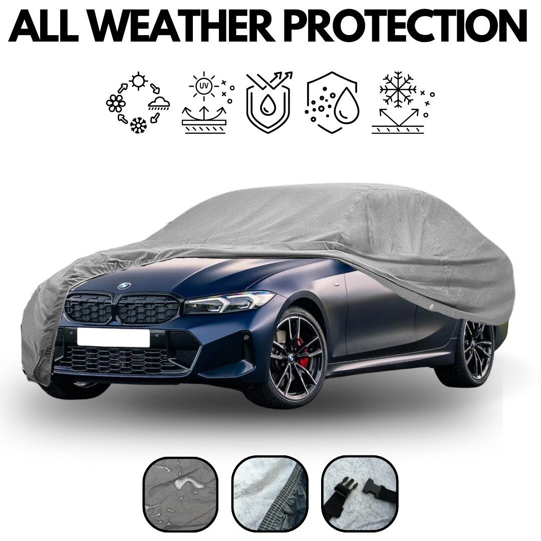SE ADAPTA AL LEXUS ES 300H - Cubierta de automóvil impermeable de lujo de 2 capas algodón resistente-