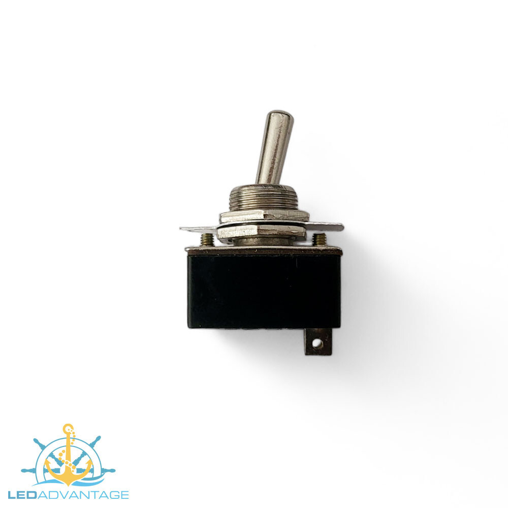 Interruptor de palanca de encendido/apagado automotriz marino 12v/24v 10A + cubierta de arranque impermeable- - Image 2