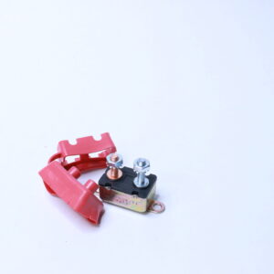 Automotriz RV barco marino con cubierta protectora para bota 12V 30AMP rojo YBT-LSX-30A-C-