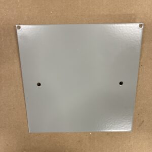CUBIERTA EMPOTRADA HOFFMAN AFE6X6 para una caja de conexiones J-Box 6X6 cubierta empotrada gris-