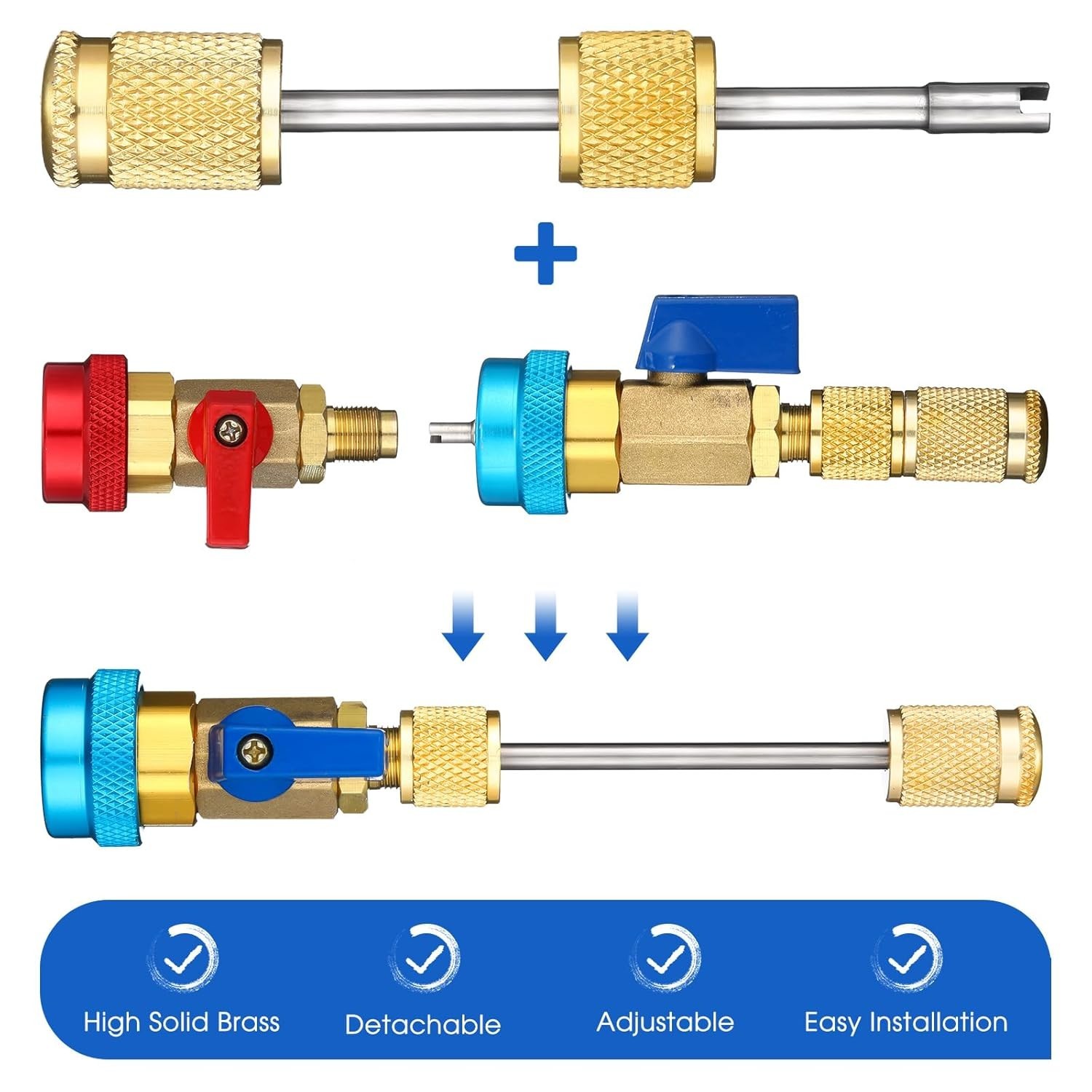 Automotive Air Conditioner Valve Core Tool Set - Image 5