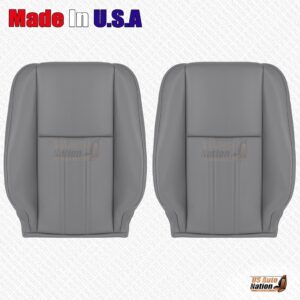 Cubierta de vinilo gris para Dodge Grand Caravan 2008 2009 2010 para techo de conductor y pasajero-