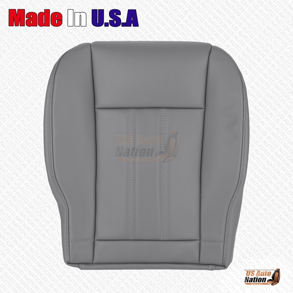 Dodge Grand Caravan 2008 2009 2010 para conductor parte inferior y superior cubierta de cuero gris- - Image 4