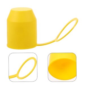 Cubierta de enganche de plástico para remolque accesorios exteriores automotrices gancho protector para automóvil-