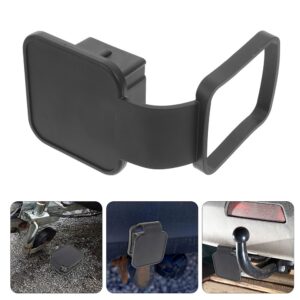2 piezas enganche de remolque automotriz enchufe antipolvo cubierta de caravana receptor remolque-