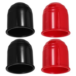 Cubierta protectora de bola de enganche de 4 piezas para remolque de caravana accesorios automotrices-