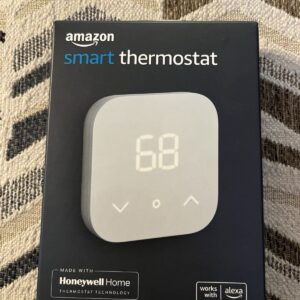 Amazon Smart Thermostat / White / Alexa Thermostat / NEW Honeywell Home Tech.