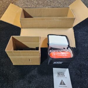 Sistema de cubierta protectora de granizo portátil para automóvil para cupé, sedán, vagón-