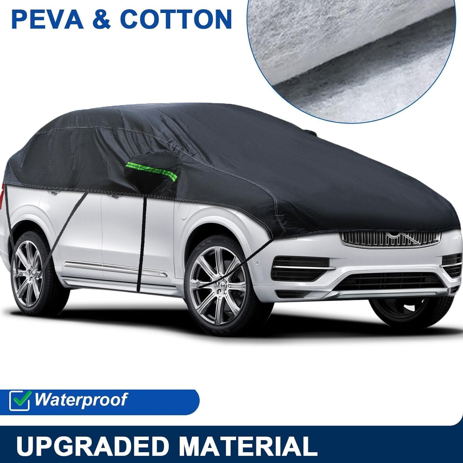 Cubierta Universal SUV Mpvhalf Impermeable Todo Clima, Protector Granizo Carrocería - - Image 5