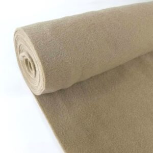 Alfombra de tapicería automotriz duradera sin respaldo para tapicería bronceada de 5 yardas 40"x15 pies -