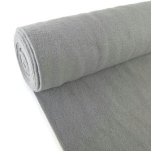 Alfombra de tapicería automotriz gris claro de 5 yardas sin respaldo 40"x15 pies EE. UU.-