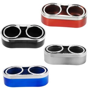 Portavasos de coche 1 pieza portavasos doble vehículo soporte fijo automotriz para bebidas-