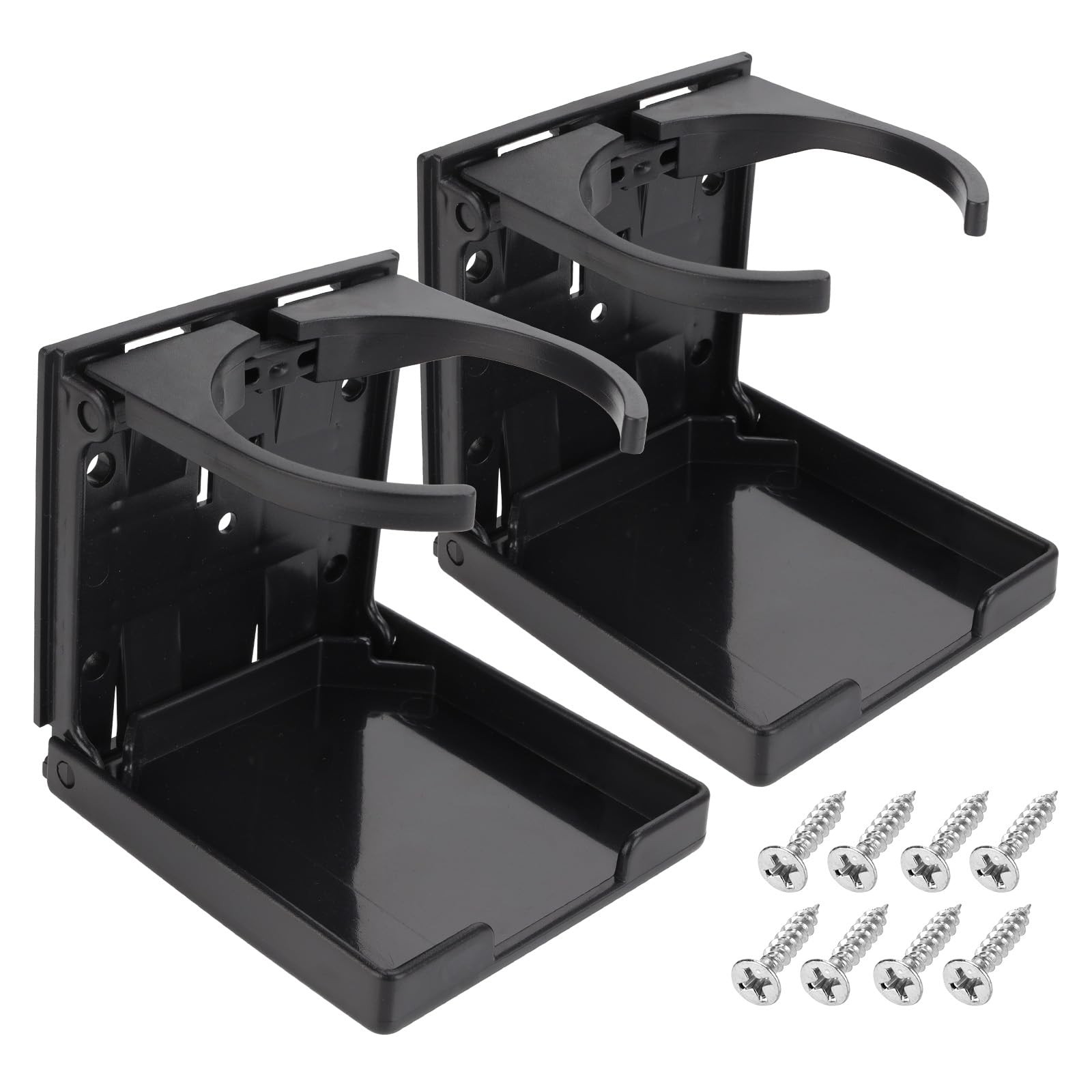 Portavasos plegable ajustable de 2 piezas para barco camión-