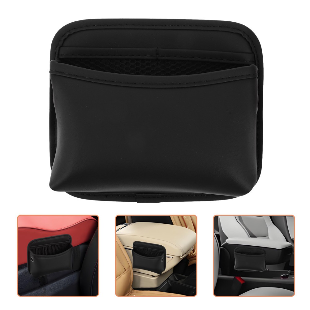 Organizador de almacenamiento de coche asiento delantero bolsa soporte para organizadores mujeres-